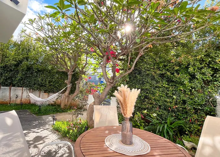 Tatil Evi The Luzia House - Sunny 4br With Gardens, Terraces, Ac, On-site Parking Funchal